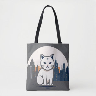 Cat Vector Art Animal Modern Urban Graphic City