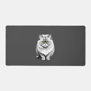 Cat Vector Graphic Art Portrait Animal Spirit Lieb Schreibtischunterlage