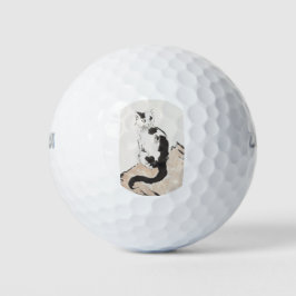 Cat (von Xu Beihong) Golfball