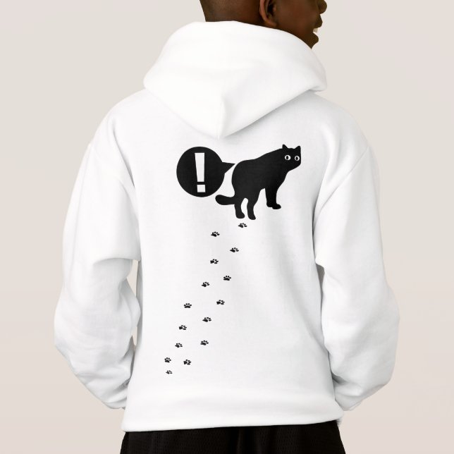 Cat_Walking Hoodie (Rückseite)