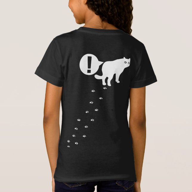 Cat_Walking T-Shirt (Rückseite)