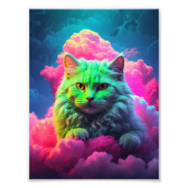 Cat Wall Art Poster
