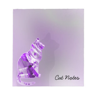Cat Watercolor Animal for Cat Lovers Notizblock
