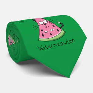 Cat Watermelon Niedlich Kid's Krawatte