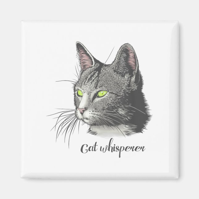 Cat Whisperer Magnet (Vorne)
