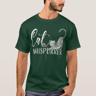Cat Whisperer Niedlich Cat LoverGift T-Shirt