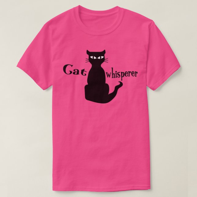 Cat Whisperer T-Shirt (Design vorne)