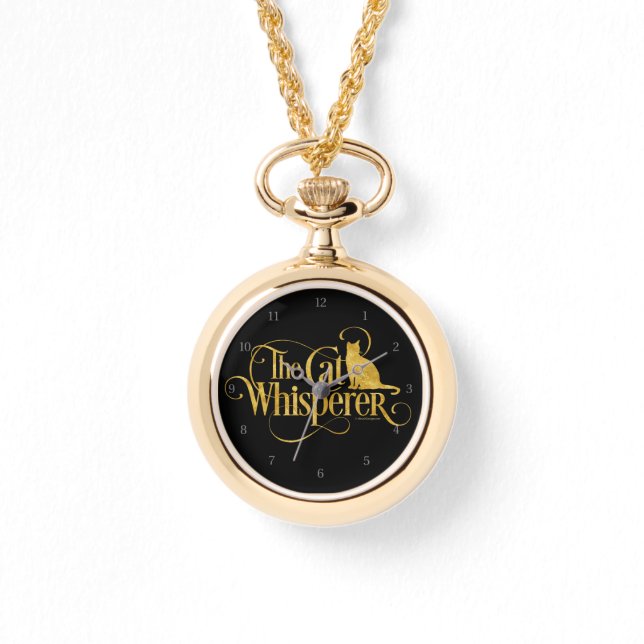 Cat Whisperer Watch Armbanduhr (Vorderseite)
