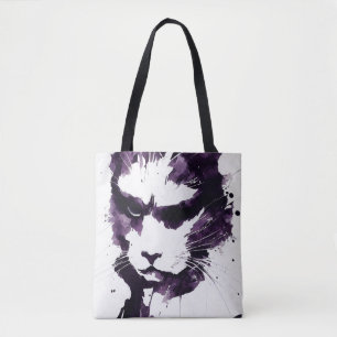 Cat Wild Nature Free Spirit Art Pinselstrich