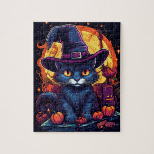 Cat Witch Puzzle