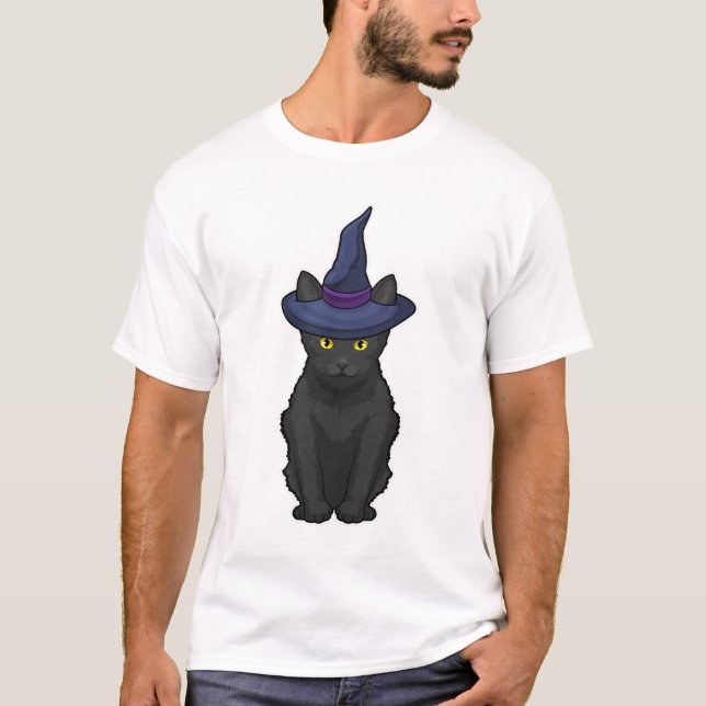 Cat Witch T-Shirt (Vorderseite)