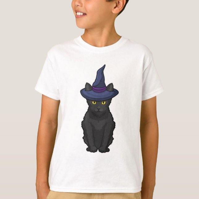 Cat Witch T-Shirt (Vorderseite)