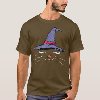Cat Witz Lazy Halloween Kostüm Niedlich Kitty Kitt T-Shirt