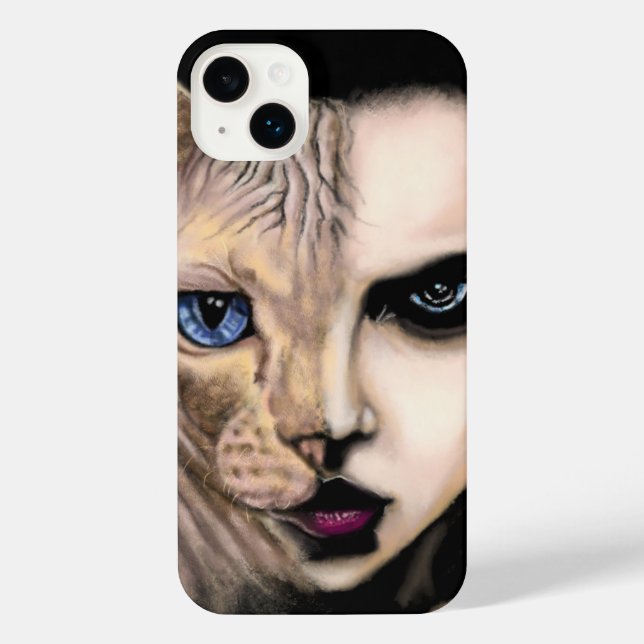 Cat Woman iPhone Case iPhone Hülle (Rückseite)