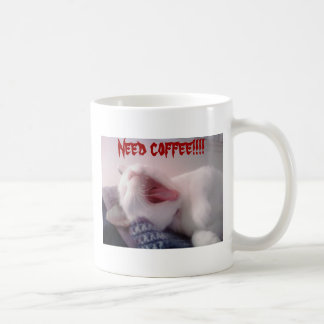 Cat Yawning Kaffeetasse