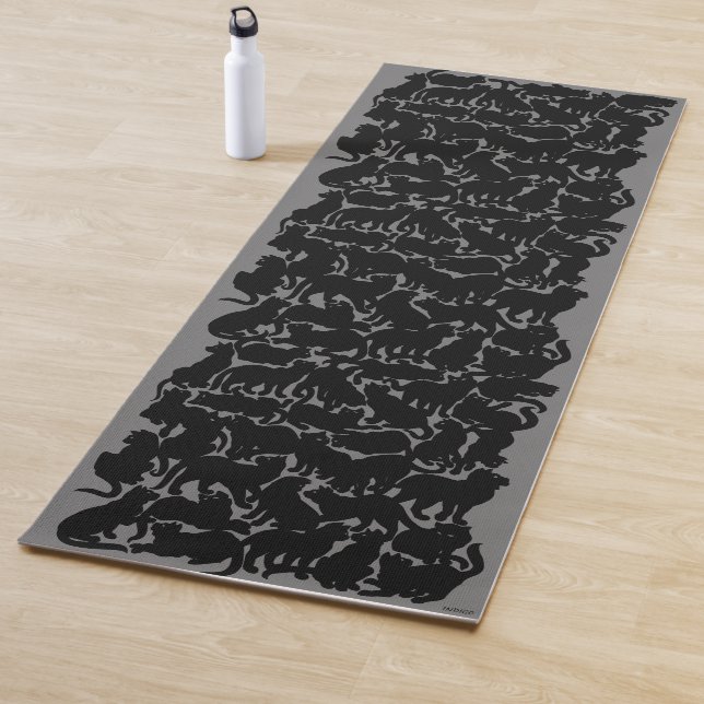 Cat Yoga Mat Personalisiert Cat Mat Cat Lover Gesc Yogamatte (Beispiel)