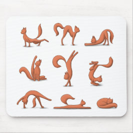 Cat Yoga Mousepad