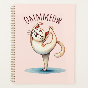 Cat Yoga Pose - Meow Planer