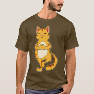 Cat Yoga Übung T-Shirt