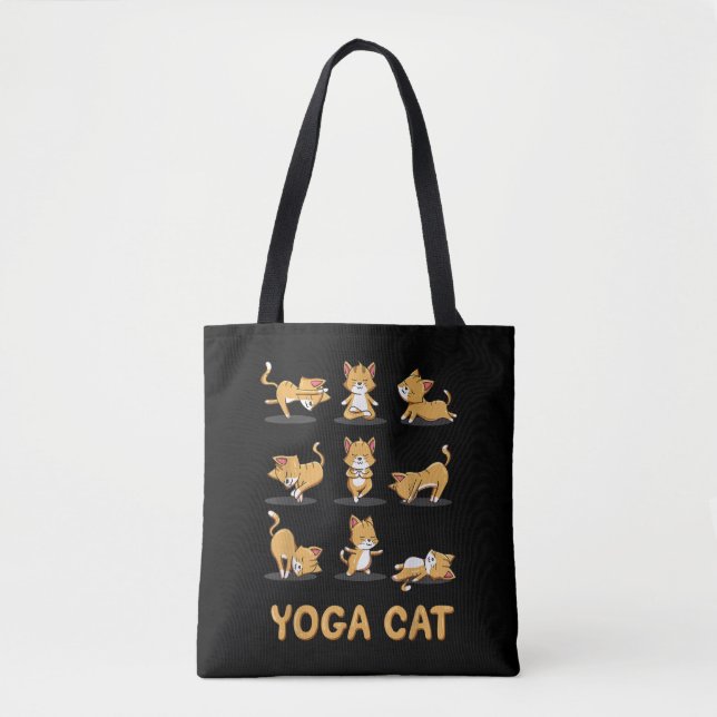 Cat Yoga Zen Cat Yoga Pose Medizin Männer Frauen K (Vorderseite)