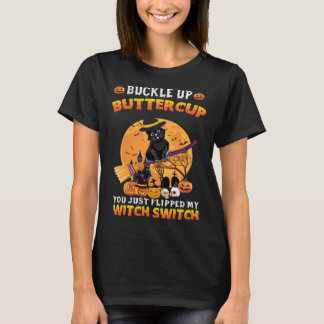 Cat You Just Flipped my Witch Switch Mens Womens K T-Shirt