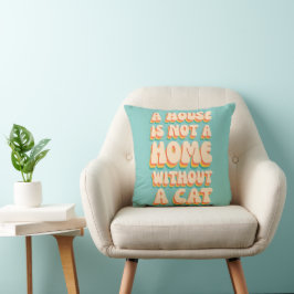 Cat Zuhause Cushion Kissen