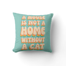 Cat Zuhause Cushion