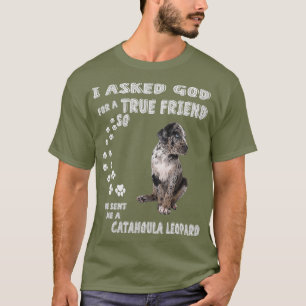 Catahoula Cur Vater Mama CLD Kostüm Katahoula Dog T-Shirt