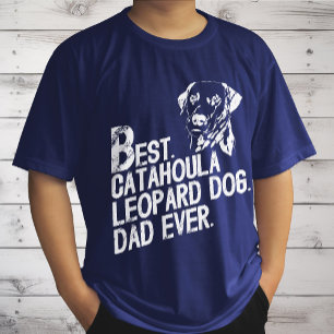 Catahoula Leopard Dad Ever, Hundebesitzer Vintage T-Shirt