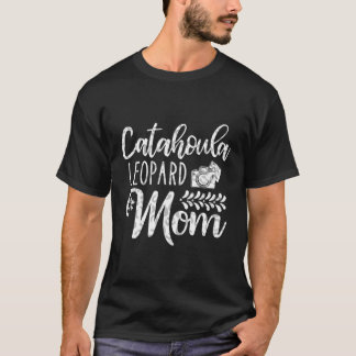 Catahoula Leopard Dog Mama Niedlich Paw Pet Eigent T-Shirt