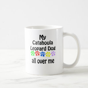 Catahoula Leopard Dog Walks Design Tasse