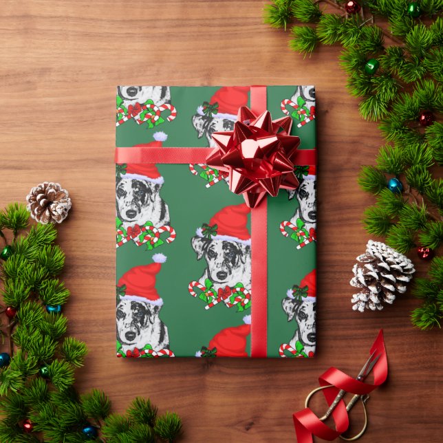 Catahoula Leopard Dog Weihnachten Geschenkpapier (Feiertagsgeschenk)