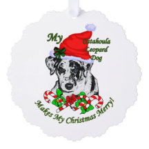Catahoula Leopard Dog Weihnachten