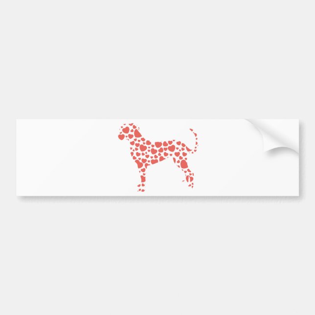 Catahoula Leopard-Hund Autoaufkleber (Vorne)