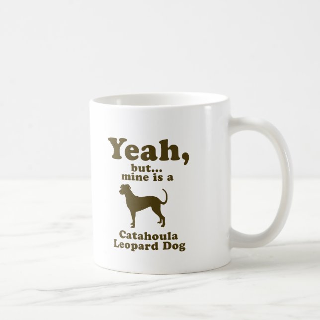 Catahoula Leopard-Hund Kaffeetasse (Rechts)