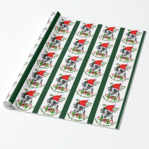 Catahoula Leopard-Hundeweihnachten Geschenkpapier