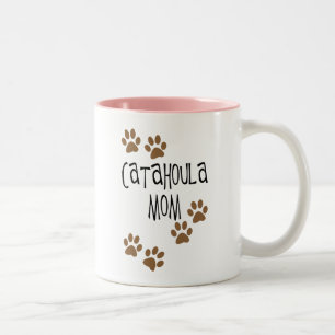 Catahoula Mama Zweifarbige Tasse