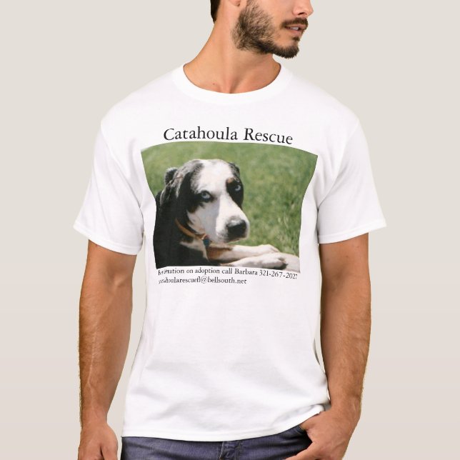 Catahoula Rettung Florida T-Shirt (Vorderseite)