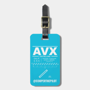 Catalina Airport AVX Gepäckanhänger