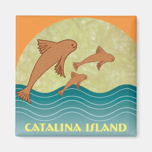 Catalina-fliegender Fisch Magnet