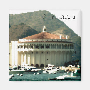 Catalina Insel Casino Magnet