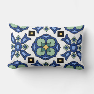 Catalina-Insel-Fliese Vintage-Design 1920er Jahre Lendenkissen