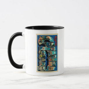 Catalina-Insel, Kalifornien - großer Buchstabe Tasse