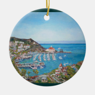 Catalina-Insel - Kreis-Verzierung Keramik Ornament