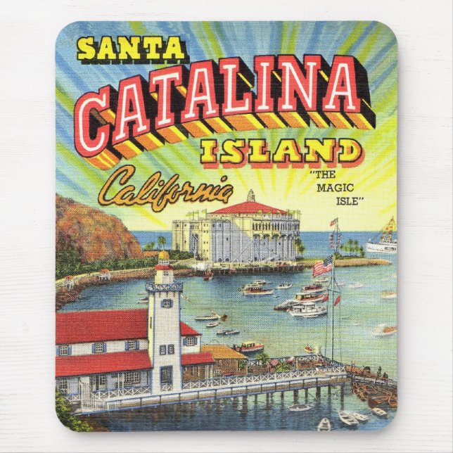 Catalina-Insel Mousepad (Vorne)