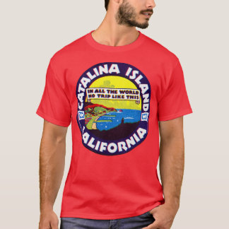 Catalina Island California TShirt der 30er Jahre