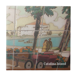 CATALINA ISLAND KERAMISCHE FLIESE CASINO PROMENADE