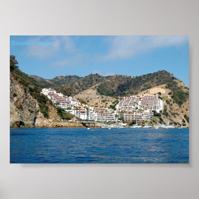 Catalina Island Mountains Poster (Vorne)