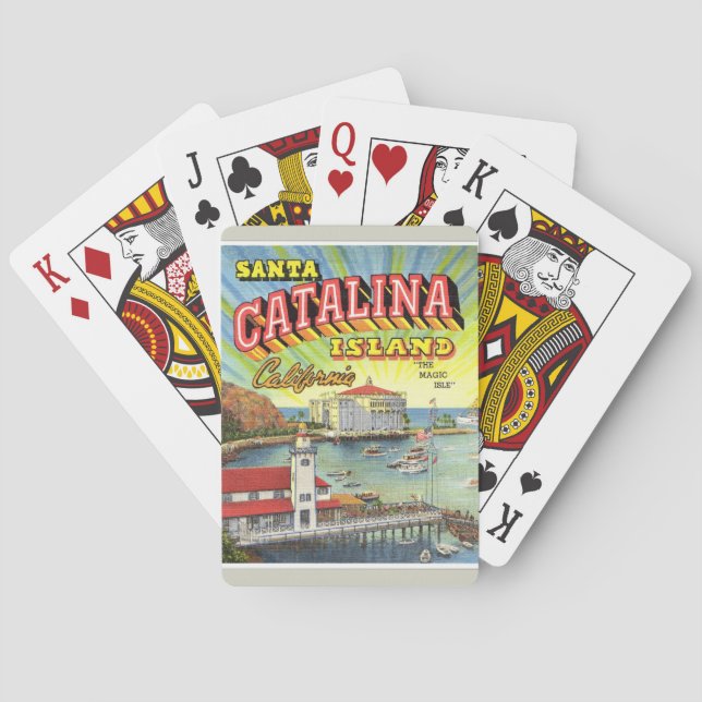 Catalina Island Spielkarten (Rückseite)