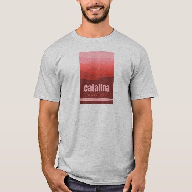 Catalina Staat Park/Garten: T-Shirt (Vorderseite)